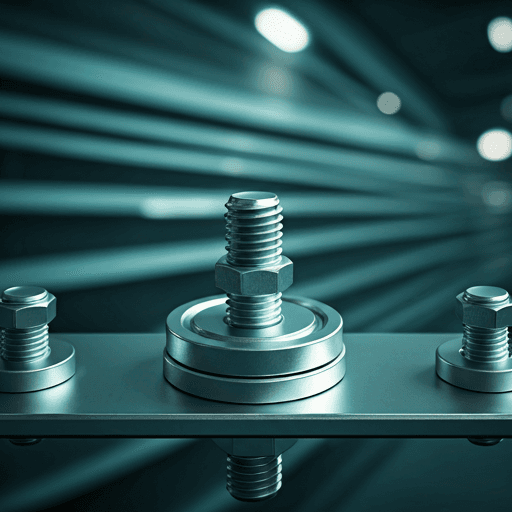 Industrial solar mounting hardware